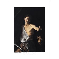 DAVID CON LA TESTA DI GOLIA Caravaggio - Galleria Borghese, Roma