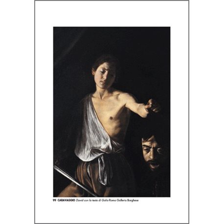 DAVID CON LA TESTA DI GOLIA Caravaggio - Galleria Borghese, Roma