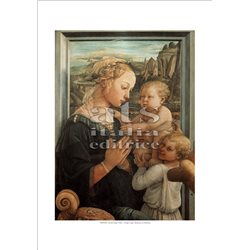 MADONNA COL BAMBINO Filippo Lippi - Galleria degli Uffizi, Firenze