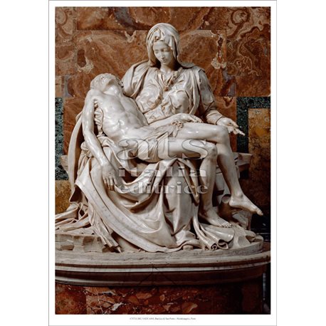 PIETA' Michelangelo - Basilica di San Pietro, Citta' del Vaticano