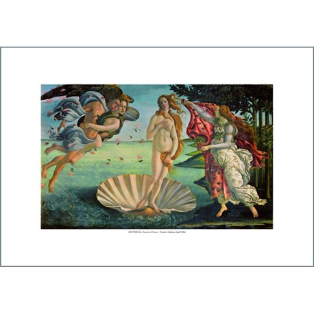 NASCITA DI VENERE Sandro Botticelli (paricolare) Galleria degli Uffizi, Firenze