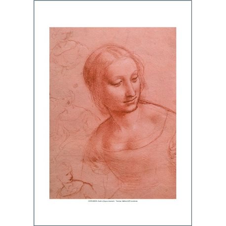 STUDIO DI FIGURA FEMMINILE Leonardo, Galleria dell'Accademia - Venezia
