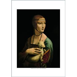 DAMA CON ERMELLINO Leonardo, Czartorysky Museum - Cracovia