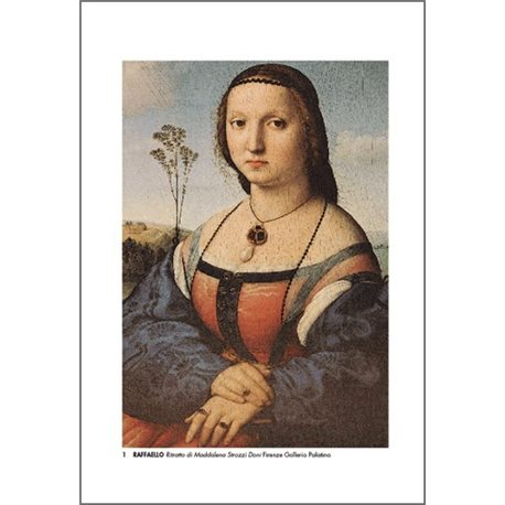 PORTRAIT OF MADDALENA DONI Raffaello - Palatine Gallery, Florence
