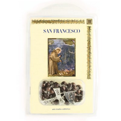 Booklet "SAINT FRANCIS" with rosary