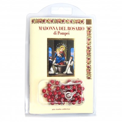 Booklet "OUR LADY OF THE ROSARY" with rosary
