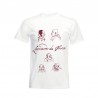 White T-shirt Leonardo da Vinci's Machines