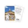 Saint Paul - Laminated prayer card with medal