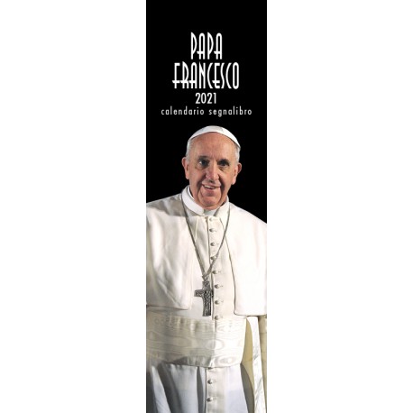 Calendar 6x20,5 cm POPE FRANCIS (BLACK)