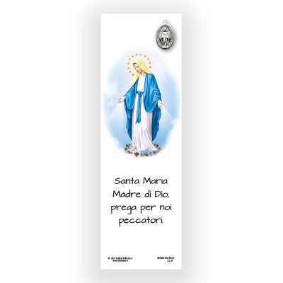 Parchment Bookmark Our Lady