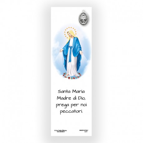 Parchment Bookmark Our Lady