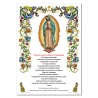 Our Lady of Guadalupe - Holy picture on parchment paper
