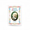 St. Pio - Booklet "The Holy Rosary and Mysteries" with rosary