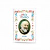 St. Pio - Booklet "The Holy Rosary and Mysteries" with rosary