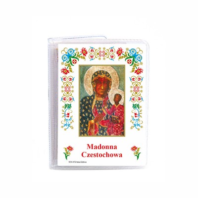 Madonna di Czestochowa - Mini libro "Il Santo Rosario" con Decina Rosario