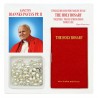 Saint John Paul II - Mini book "The Holy Rosary" with rosary