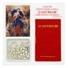 Our Lady of Knots - Mini book "The Holy Rosary" with rosary