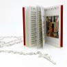 Madonna Miracolosa- Mini libro "Il Santo Rosario" con rosario