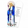 Bookmark "Miraculous Madonna" with glass Rosary 