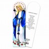 Segnalibro "Madonna Miracolosa" con Rosario in vetro