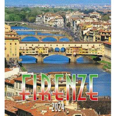 Calendario 31X34 FIRENZE - PONTE VECCHIO 