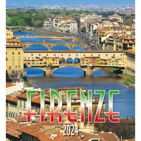 Calendario 31X34 FIRENZE - PONTE VECCHIO 