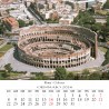 Calendario 8x8 cm ROMA FONTANA DI TREVI GIORNO