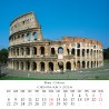 Calendar 8x8 cm ITALY