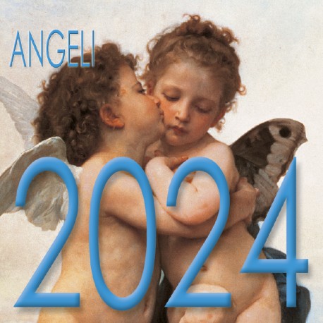 Calendario 8x8 cm ANGELI PRIMO BACIO