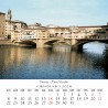 Calendar 8x8 cm TUSCANY TOWNS