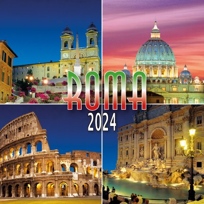 Calendar 8x8 cm ROME MOUNTING NIGHT
