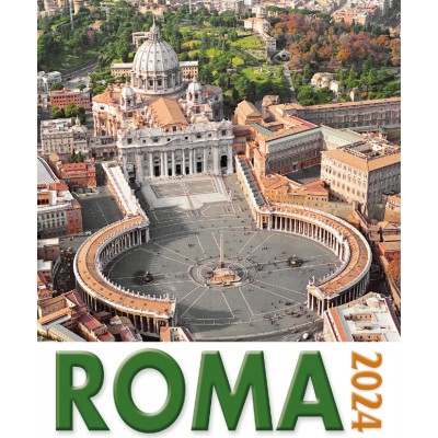 Calendar 16x17 cm ROME SAINT PETER