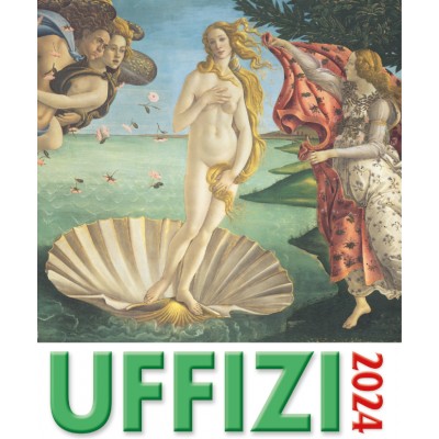 Calendario 16X17 UFFIZI - NASCITA DI VENERE 