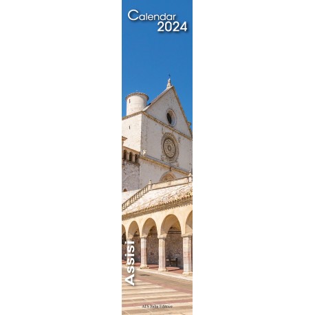 Calendar 11x49 cm ASSISI