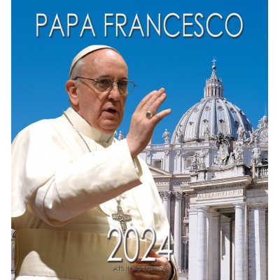 Calendar 31x34 cm POPE FRANCIS BASILICA