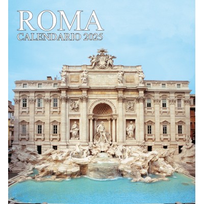 Calendario 31x34 cm - ROMA FONTANA DI TREVI