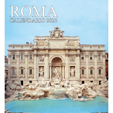 Calendar 31x34 cm - ROME FOUNTAIN TREVI