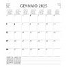 Calendar 31x34 cm - ROME FOUNTAIN TREVI