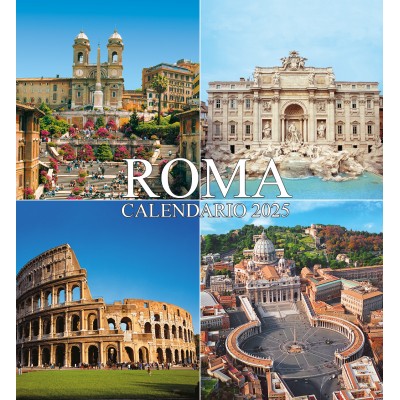 Calendario 31x34 cm - ROMA MONTAGGIO GIORNO