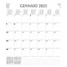 Calendar 31x34 cm - FLORENCE DIAGONAL DOME