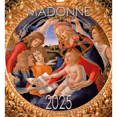 Calendario 31x34 cm - BOTTICELLI - MADONNE