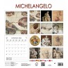 Calendar 31x34 cm - MICHELANGEL - HANDS