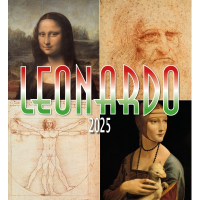 Calendar 31x34 cm - LEONARDO - MOUNTING