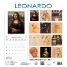 Calendar 31x34 cm - LEONARDO - MOUNTING