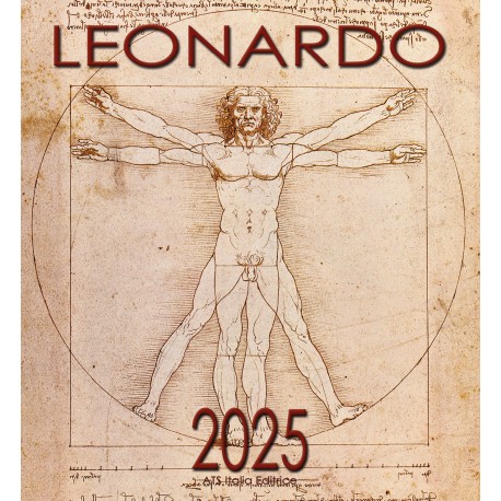 Calendar 31x34 cm - LEONARDO - PROPORTIONS