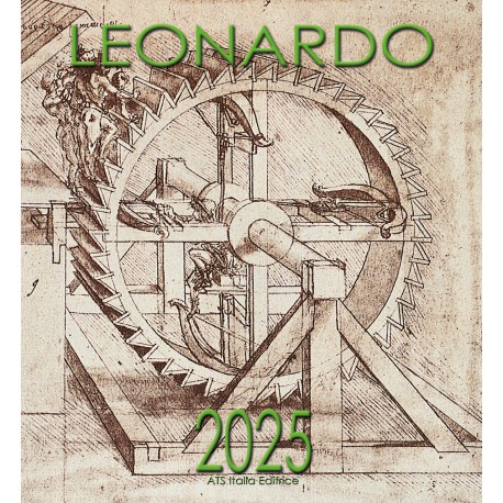 Calendar 31x34 cm - LEONARDO - MACHINES