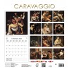 Calendar 31x34 cm - CARAVAGGIO