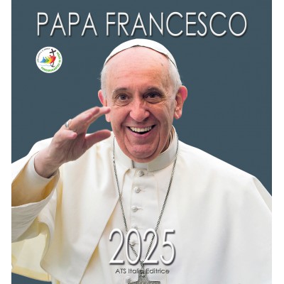 Calendario 31x34 cm - PAPA FRANCESCO (GRIGIO)