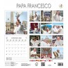 Calendar 31x34 cm - POPE FRANCIS (ORANGE)