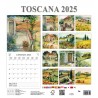 Calendario 31x34 cm - TOSCANA ACQUERELLI